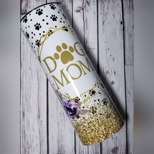 (1) Dog Mom  Tumbler, Mother Gift Dog, Fur Mama Tumbler, Dog Mom Gift